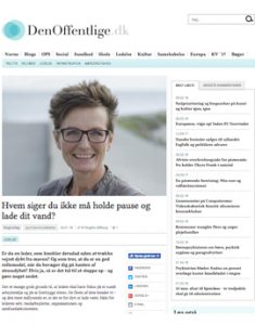 Glifberg Din offentlige artikel